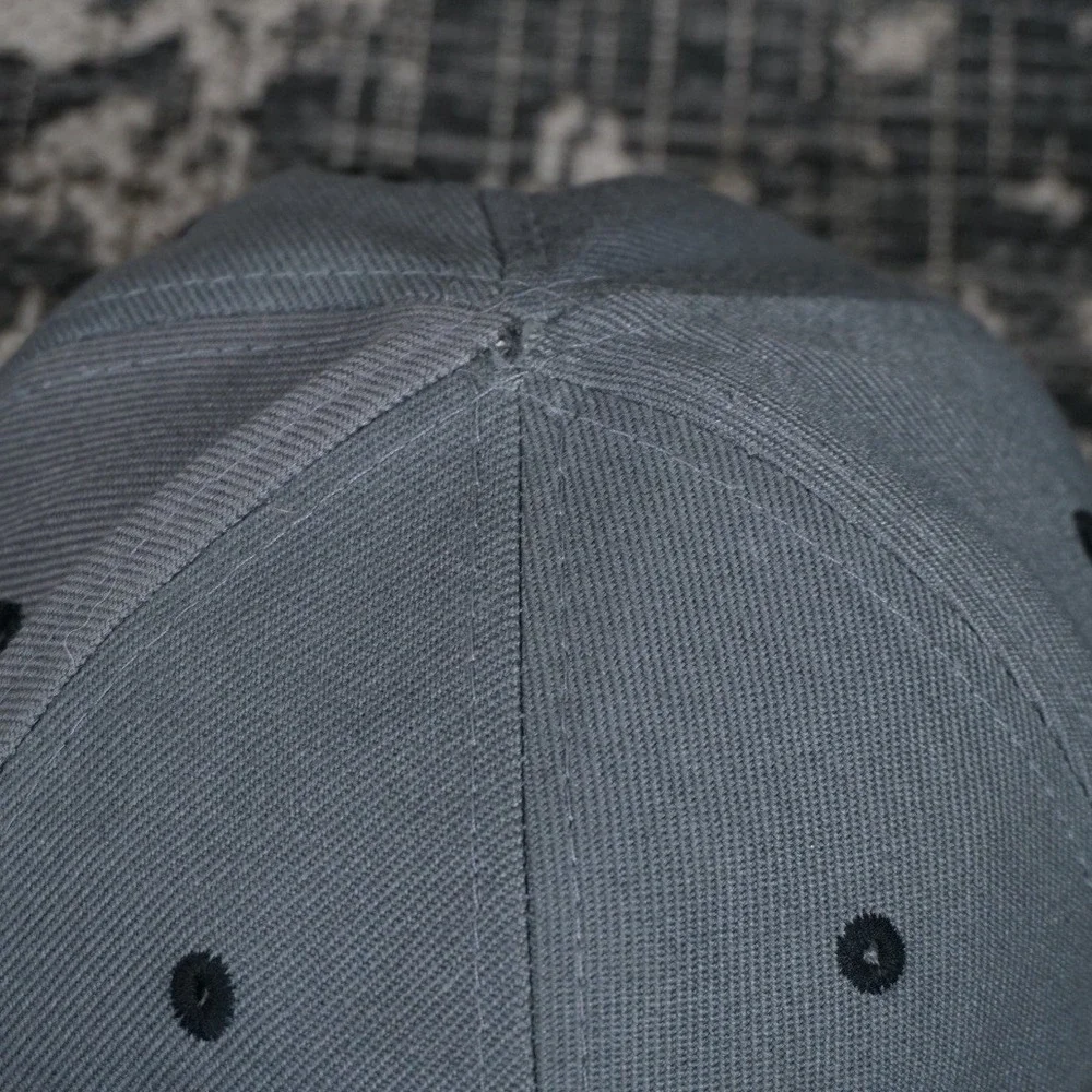 Palenque Rooster Embroidered Baseball Cap Gray Adjustable Strapback‎ Streetwear